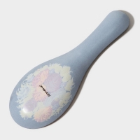 Подставка стеклянная под ложку Доляна &laquo;Народные мотивы&raquo;, 23,5&times;8,3&times;1,5 см