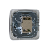 Выключатель Luazon Lighting "Орион", 10 А, 1 клавиша, скрытый, серебристый Выключатель Luazon Lighting "Орион", 10 А, 1 клавиша, скрытый, серебристый