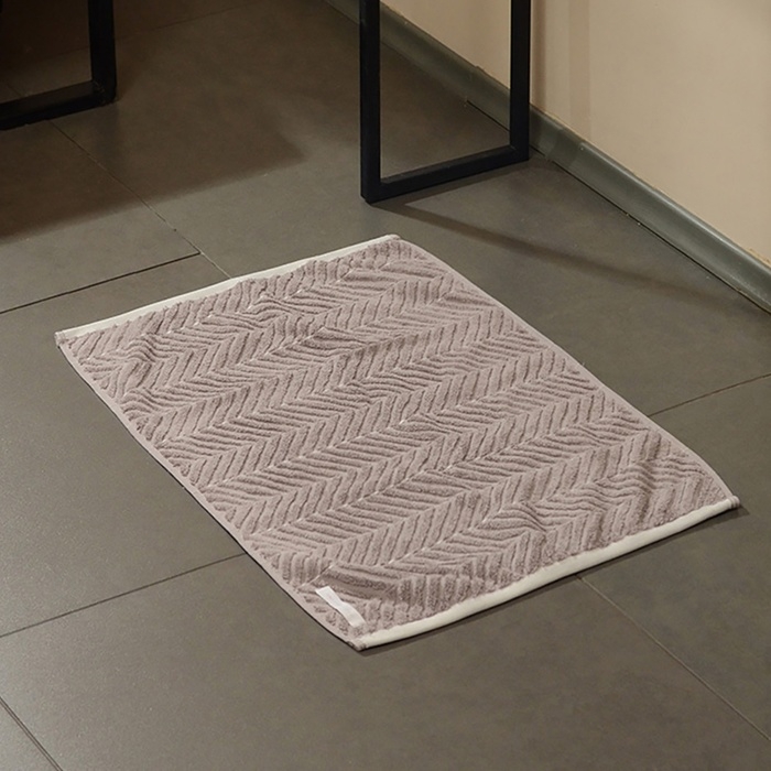 Коврик махровый SL HOME: Lines Коврик махровый SL HOME: Lines "Софт Мист" 50х70 см, 100% хлопок, 750 г/м2