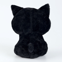 Мягкая игрушка «Кот», 20 см, цвет чёрный Мягкая игрушка «Кот», 20 см, цвет чёрный