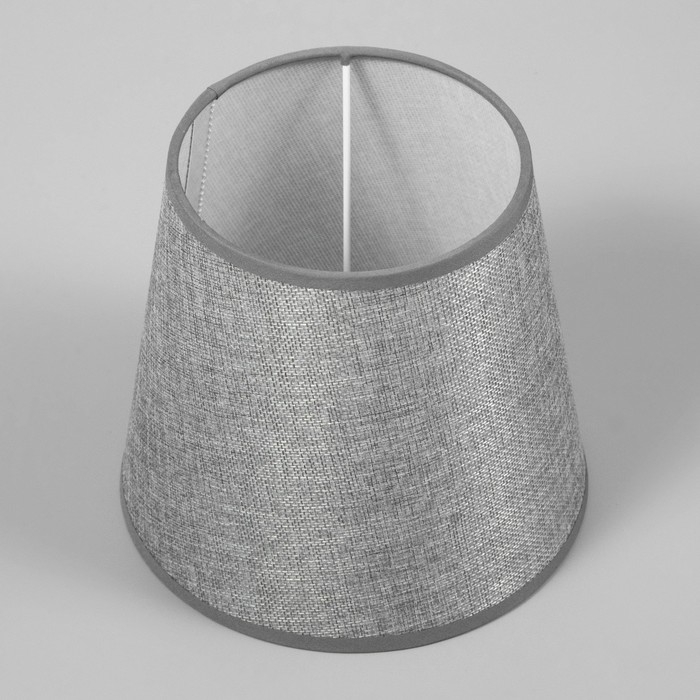 Абажур E27 серый 20х20х18 см Абажур E27 серый 20х20х18 см