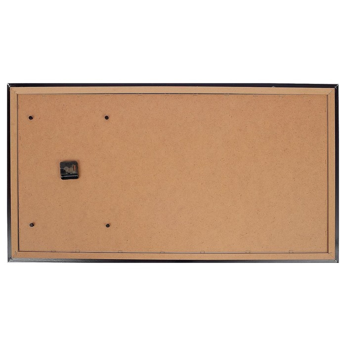 Часы-картина настенные, интерьерные "Ночной Нью-Йорк", 50 х 100 см, на холсте, бесшумные