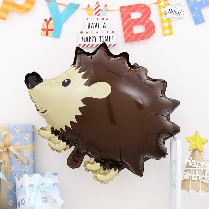 Шар фольгированный 18" &laquo;Ёж&raquo;