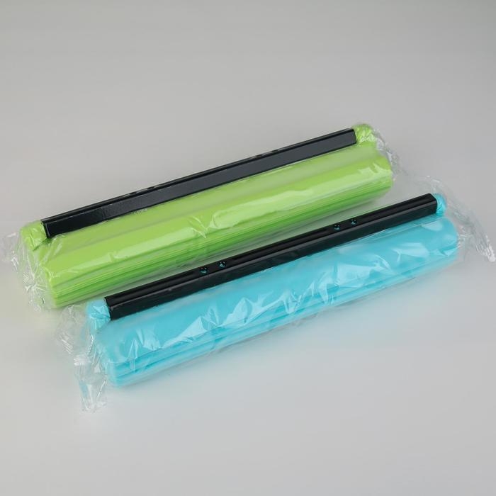 Насадка для швабры PVA Доляна, с роликовым отжимом, 27&times;6,5&times;5,5 см, цвет МИКС