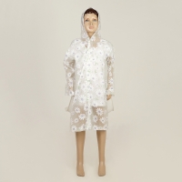 Дождевик детский &laquo;Ромашки&raquo;, рост 125-155 см