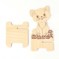 Подставка под телефон фигурная &laquo;Котик&raquo;