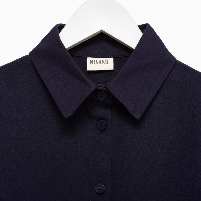 Платье для девочки MINAKU, цвет синий, рост 146 см