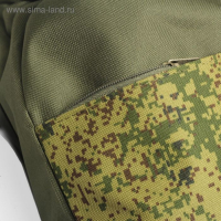 Мешок для обуви на шнурке, «ЗФТС», наружный карман, цвет хаки/камуфляж Мешок для обуви на шнурке, «ЗФТС», наружный карман, цвет хаки/камуфляж