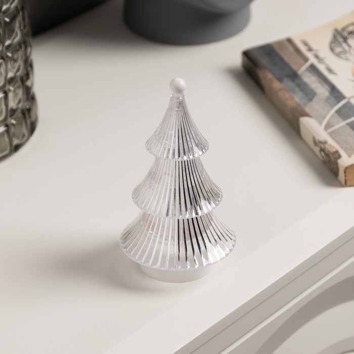 Фигура световая «Елочка» 14х8 см, от батареек 3хAG13 (в комплекте), свечение RGB Фигура световая «Елочка» 14х8 см, от батареек 3хAG13 (в комплекте), свечение RGB