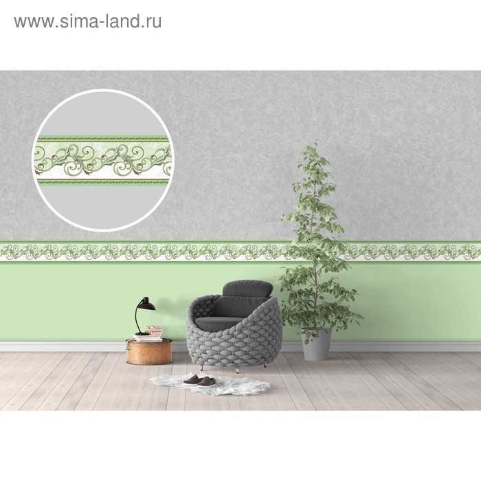 Бордюр Бордюр "Симфония" Б-028, ширина - 6 см, длина - 14 м