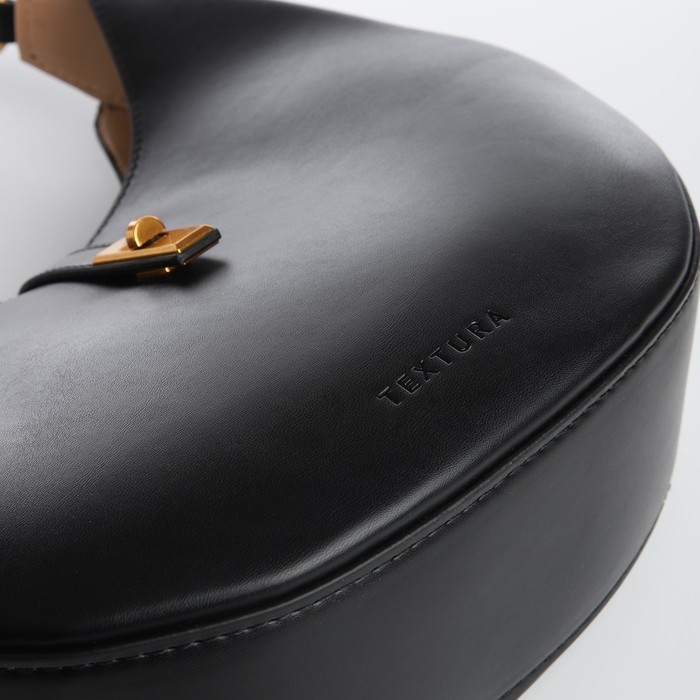 Сумка женская TEXTURA, косметичка, средний размер, цвет чёрный Сумка женская TEXTURA, косметичка, средний размер, цвет чёрный