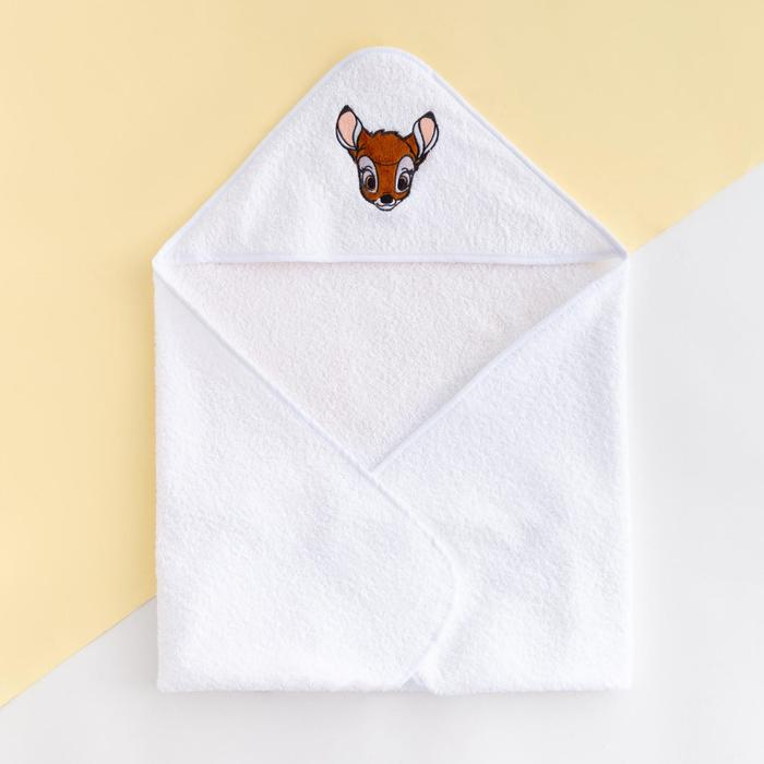 Полотенце уголок махровое &laquo;Бемби&raquo;, 75 х 75 см, 100% хлопок