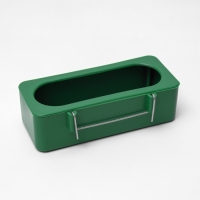 Кормушка для птиц внутренняя матовая 15 х 6,5 х 4,5 см, зелёная Кормушка для птиц внутренняя матовая 15 х 6,5 х 4,5 см, зелёная