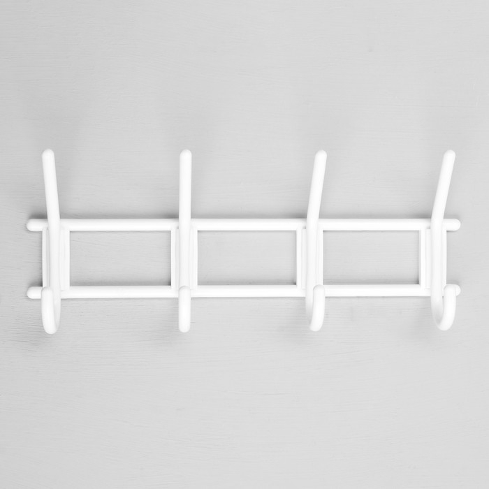 Крючок-вешалка, четырехрожковый