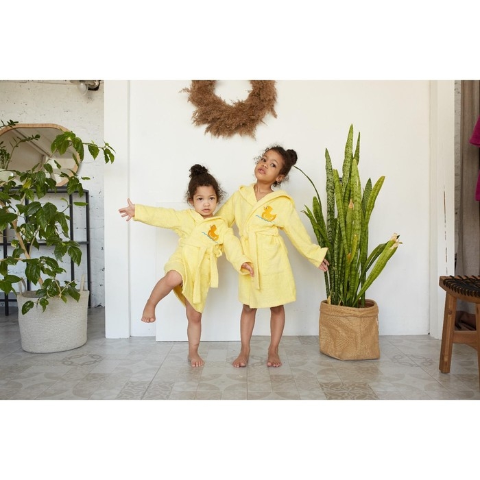 Халат махровый детский Экономь и Я &laquo;Утёнок&raquo; размер 30