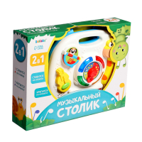 Детский музыкальный столик, звуковые эффекты, работает от батареек Детский музыкальный столик, звуковые эффекты, работает от батареек