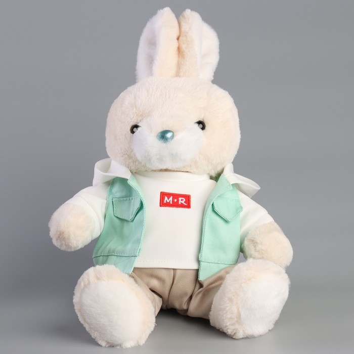 Мягкая игрушка Little Friend, зайчонок в костюме, 31 см