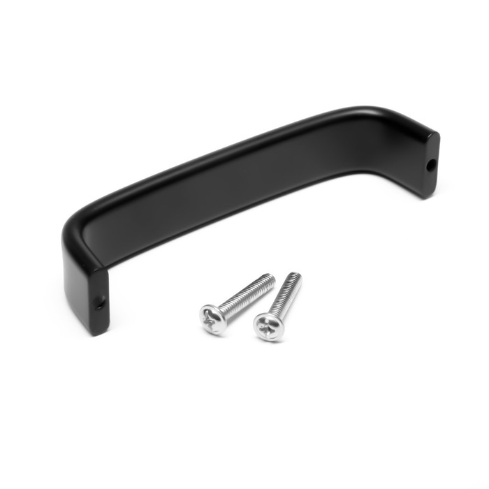 Ручка-скоба ТУНДРА РС108, м/о 96 мм, черная Ручка-скоба ТУНДРА РС108, м/о 96 мм, черная