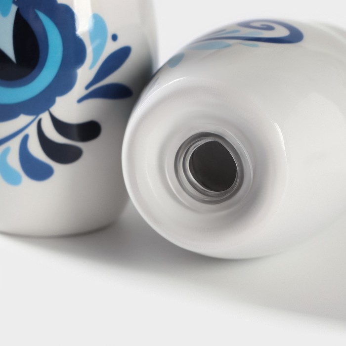 Набор для специй Доляна &laquo;Свиристель&raquo;, 2 предмета: солонка, перечница, 130 мл