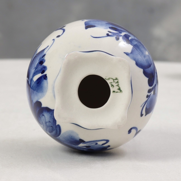 Сувенир &laquo;Яйцо на ножках&raquo;, гжель, 10х7 см