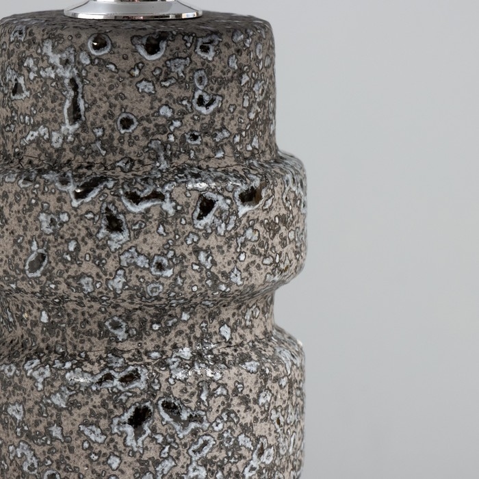 Настольная лампа "Стоно" E14 40Вт серый 15х15х31 см RISALUX