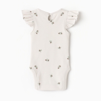 Боди с крылышками Крошка Я Olives, р. 74-80, молочный Боди с крылышками Крошка Я Olives, р. 74-80, молочный