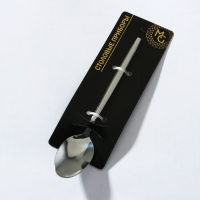 Ложка чайная из нержавеющей стали Magistro «Блинк», длина 14,5 см, цвет серебряный Ложка чайная из нержавеющей стали Magistro «Блинк», длина 14,5 см, цвет серебряный