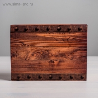 Коробка кондитерская, упаковка, &laquo;Ящик&raquo;, 20 х 15 х 5 см