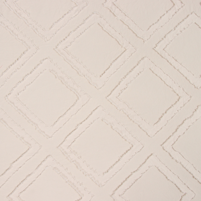 Покрывало LoveLife Tufting: Ромб цв.бежевый, 150*220&plusmn;5см, микрофайбер, 100% п/э