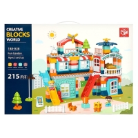 Конструктор &laquo;Загородный домик&raquo;, 2 варианта сборки, 215 деталей