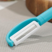 Овощечистка керамическая Доляна &laquo;Классик&raquo;, 18 см, цвет МИКС