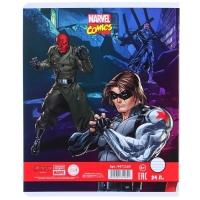 Набор тетрадей 10 штук, 24 листа в линейку, обложка мелованный картон, Мстители