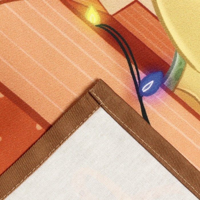 Набор в мешочке Этель "Ссссюрприз": полотенце 40х70 см, формочки для запекания - 3 шт.