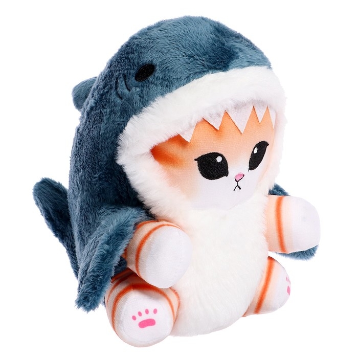 Мягкая игрушка «Котик-акула», 25 см Мягкая игрушка «Котик-акула», 25 см