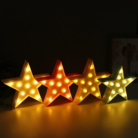 Ночник пластик от батареек 2АА "Звезда" МИКС 24х23х5 см RISALUX Ночник пластик от батареек 2АА "Звезда" МИКС 24х23х5 см RISALUX