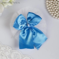 Бантики на ручки свадебного автомобиля, 4 шт., бирюзовые Бантики на ручки свадебного автомобиля, 4 шт., бирюзовые