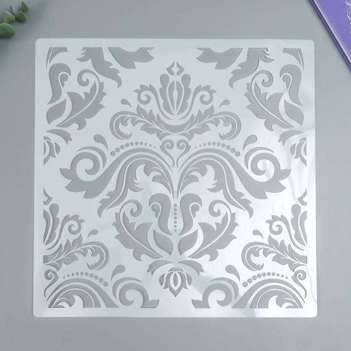 Трафарет пластик Трафарет пластик "Узор" 30х30 см