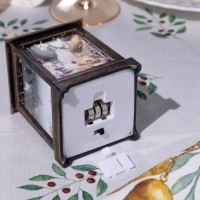 Светодиодная фигура «Бронзовый фонарь с лисой» 6.3 × 12 × 6.3 см, пластик, батарейки AG13х3 (в комплекте), свечение тёплое белое Светодиодная фигура «Бронзовый фонарь с лисой» 6.3 × 12 × 6.3 см, пластик, батарейки AG13х3 (в комплекте), свечение тёплое белое