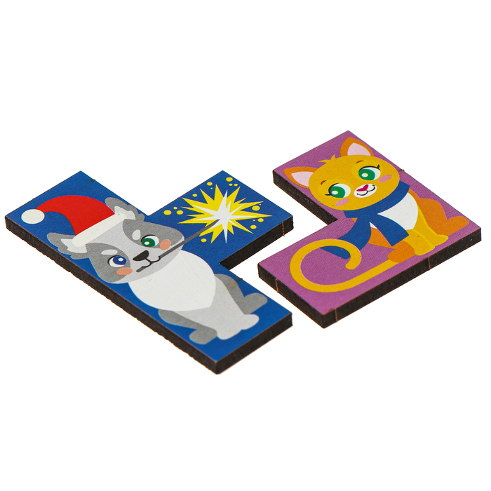 Новогодняя головоломка. Тетрис &laquo;Встречаем Новый год&raquo;