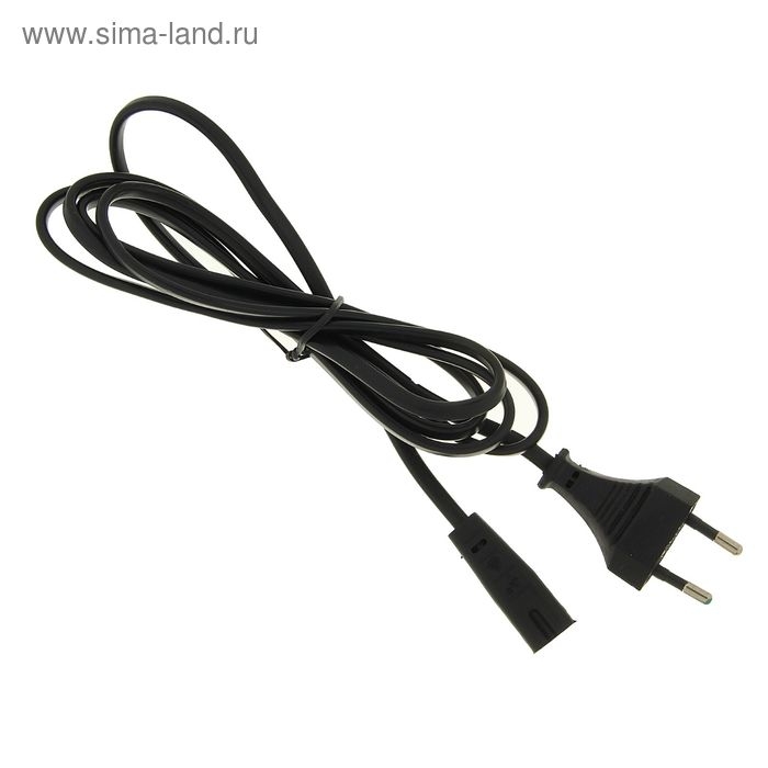 Кабель питания Cablexpert PC-184/2-1.8M, CEE 7/16 - C7, 2-pin, 2.5 А, 1.8 м, черный Кабель питания Cablexpert PC-184/2-1.8M, CEE 7/16 - C7, 2-pin, 2.5 А, 1.8 м, черный