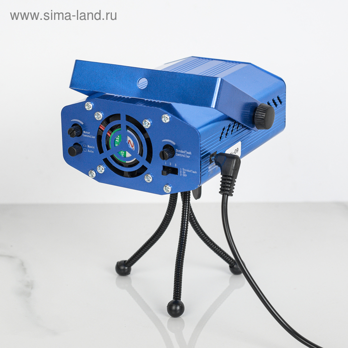 Световой прибор «Точки» 5 см, лазер, свечение красное/зелёное, 3 В Световой прибор «Точки» 5 см, лазер, свечение красное/зелёное, 3 В