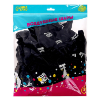 Воздушный шар латексный 12" "Оскорбительные", чёрный, 100 шт. Воздушный шар латексный 12" "Оскорбительные", чёрный, 100 шт.