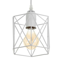 Светильник BayerLux "Прямоугольник" 1х40Вт E27 белый 16х16х100 см. Светильник BayerLux "Прямоугольник" 1х40Вт E27 белый 16х16х100 см.