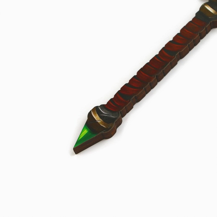 Деревянное оружие, детское сувенирное «Зеленый», топор орка, 11,9 х 25,6 см Деревянное оружие, детское сувенирное «Зеленый», топор орка, 11,9 х 25,6 см