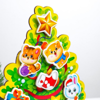 Новогодняя головоломка с липучками &laquo;Новый год! Наряди ёлочку&raquo;