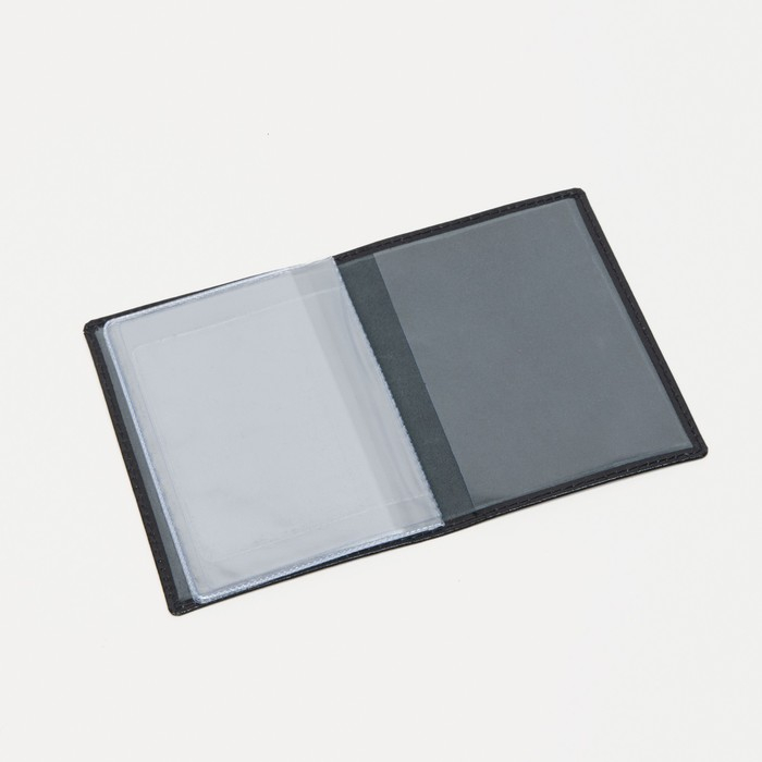 Обложка для автодокументов, цвет чёрный Обложка для автодокументов, цвет чёрный