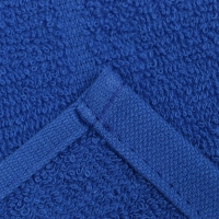 Полотенце махровое жаккардовое 30х60см, синий 280г/м, хлопок 100%