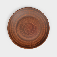 Тарелка «Пицца», гладкая, d=21 см, красная глина Тарелка «Пицца», гладкая, d=21 см, красная глина