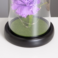 Ночник колба «Гвоздики» LED сиреневый 3хААА 10,5х10,5х22см Ночник колба «Гвоздики» LED сиреневый 3хААА 10,5х10,5х22см