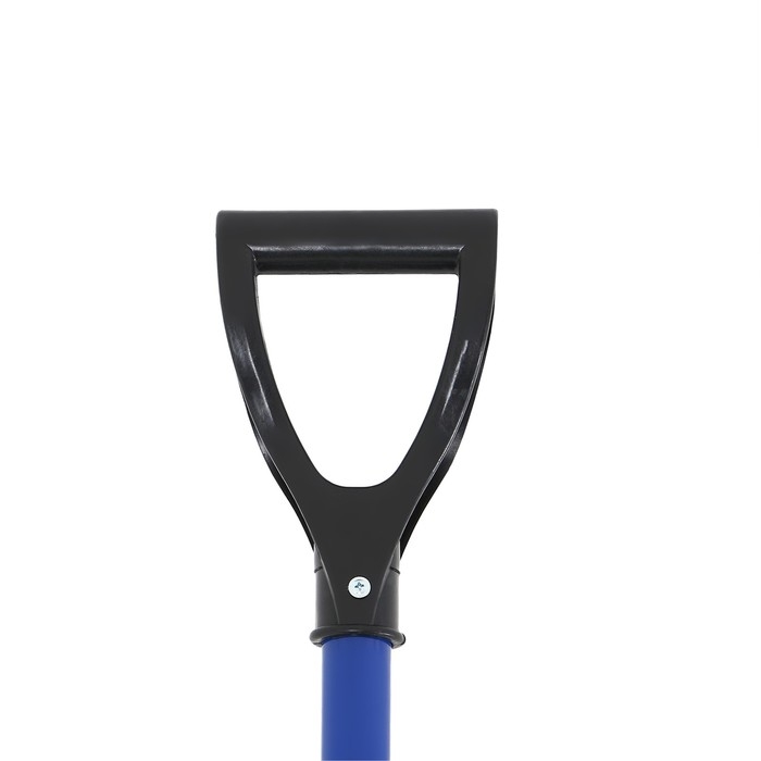 Лопата пластиковая, ковш 440 &times; 315 мм, с металлической планкой, черенок, &laquo;Крепыш&raquo;